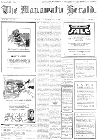 Issue page