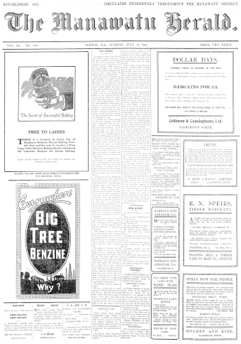 Issue page