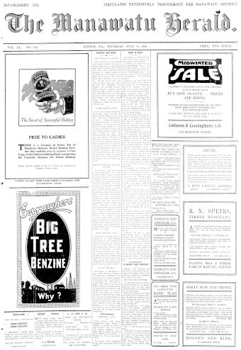 Issue page