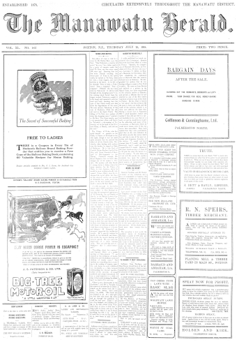 Issue page