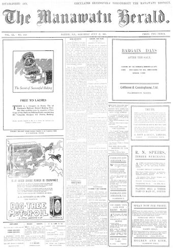 Issue page