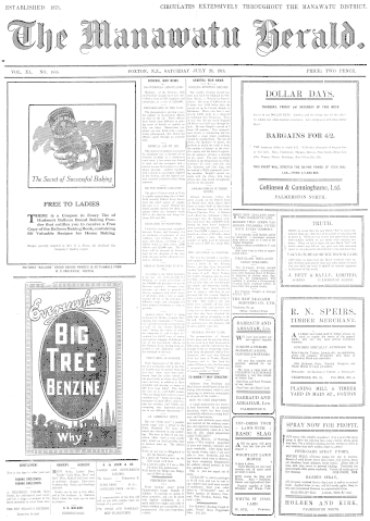 Issue page
