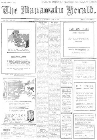 Issue page