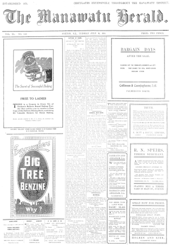 Issue page