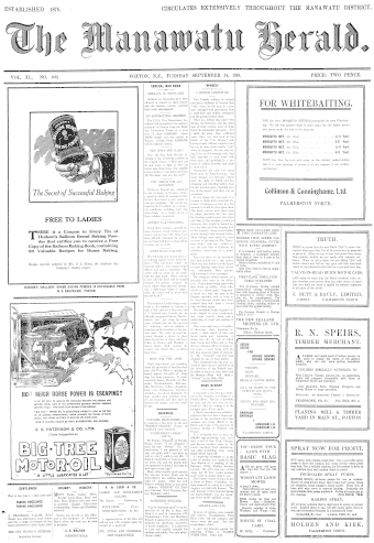 Issue page
