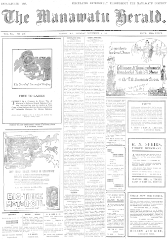 Issue page