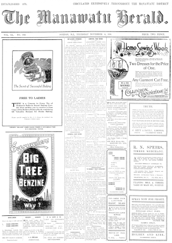 Issue page