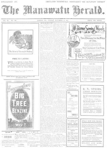 Issue page