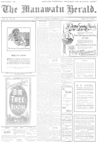 Issue page