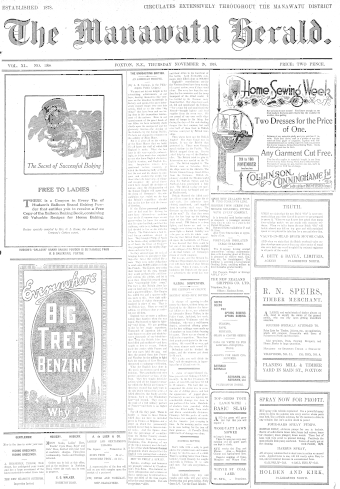 Issue page