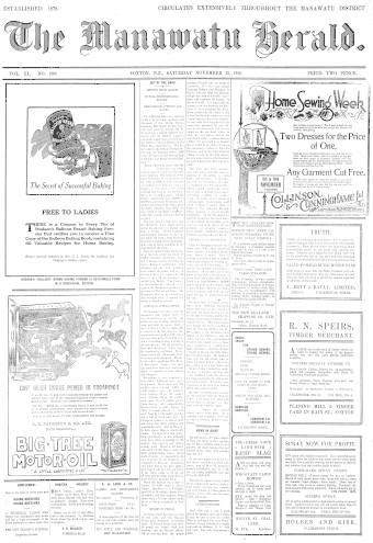 Issue page
