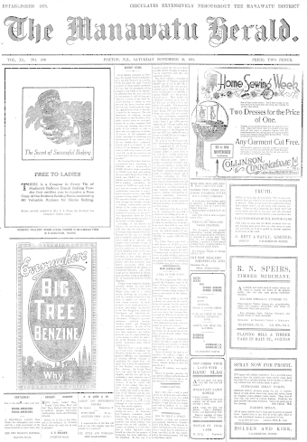 Issue page