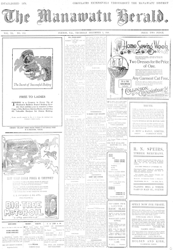 Issue page