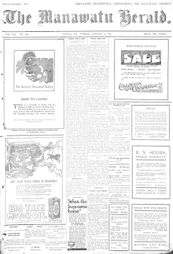 Issue page