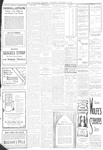 Issue page
