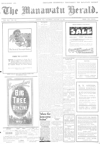 Issue page
