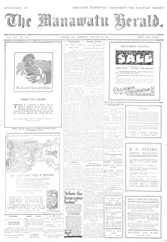 Issue page