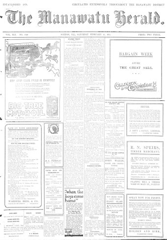 Issue page