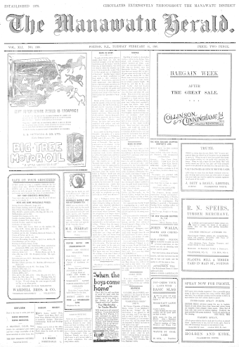 Issue page