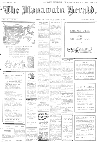 Issue page