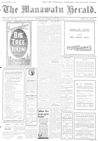 Issue page