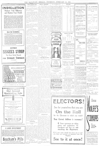 Issue page