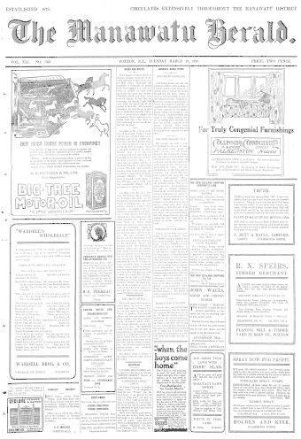 Issue page