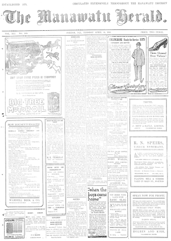 Issue page