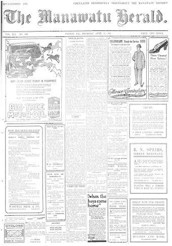 Issue page