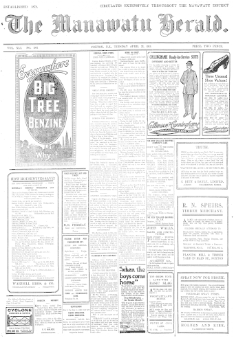 Issue page