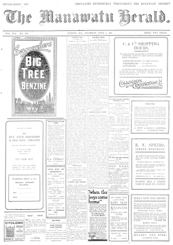 Issue page