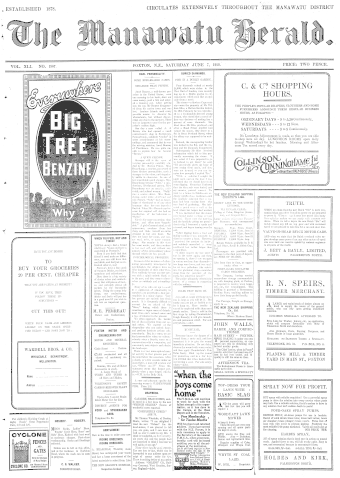 Issue page