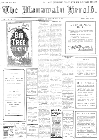 Issue page