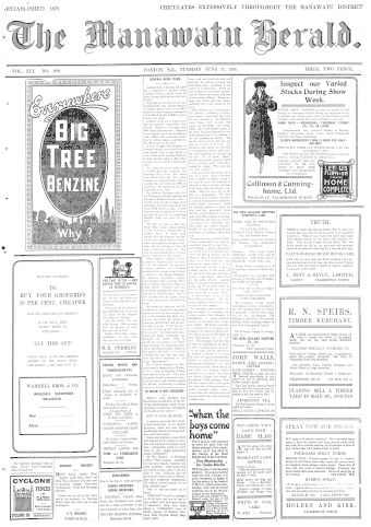 Issue page