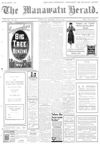 Issue page