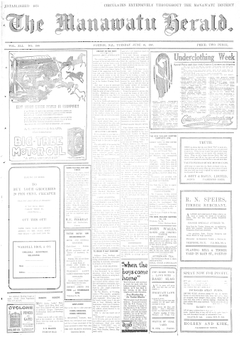 Issue page
