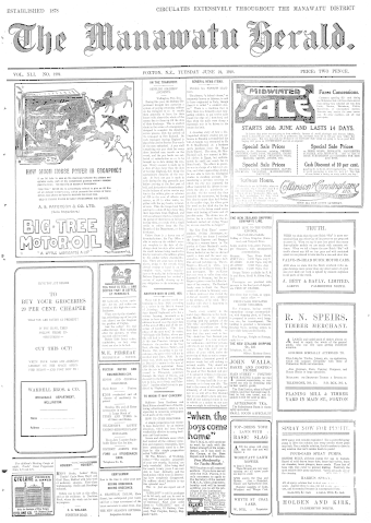 Issue page