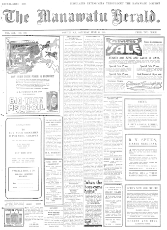 Issue page