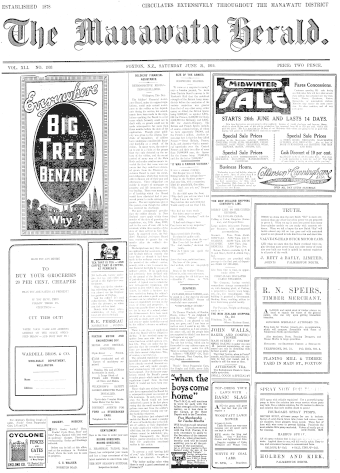 Issue page