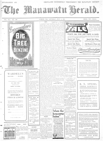 Issue page