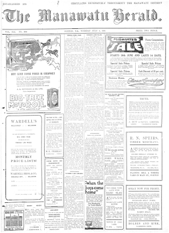Issue page