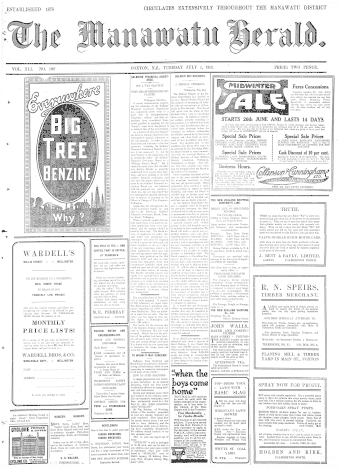 Issue page