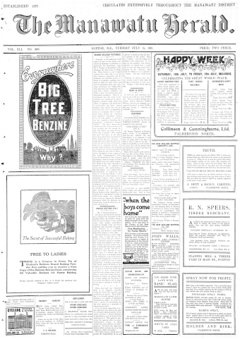 Issue page