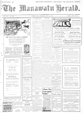 Issue page