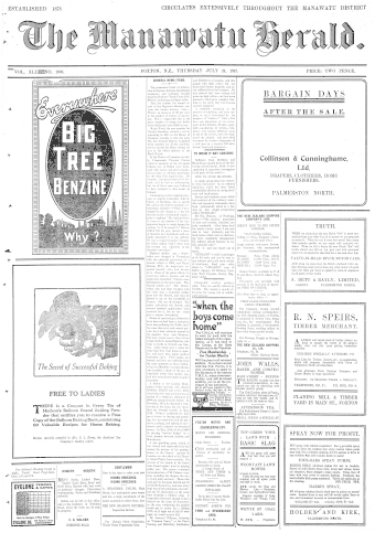 Issue page