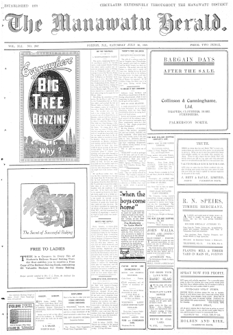 Issue page