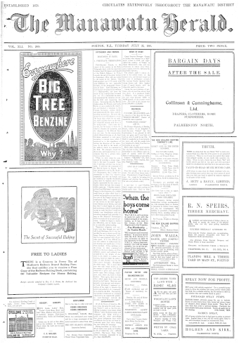 Issue page