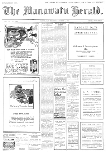 Issue page