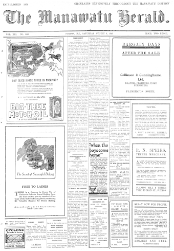 Issue page