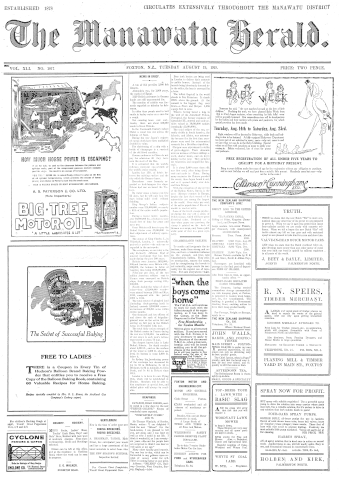 Issue page